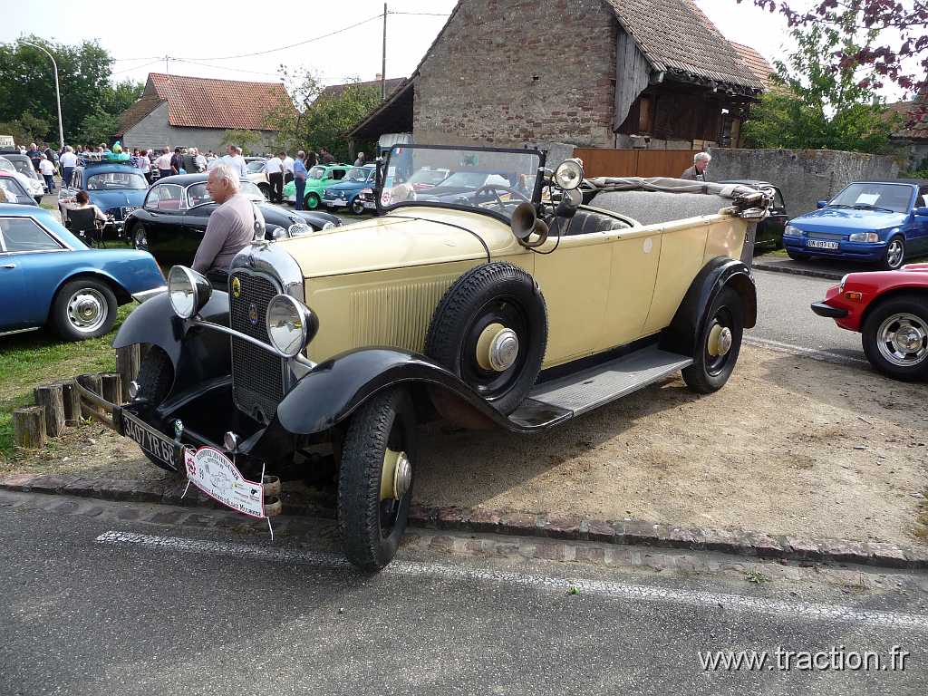 2014_Rustenhart (100).JPG - 34ème Randonnée Internationale des Vendanges organisée par le CVAAM, Citroen C4G Torpédo - 1932
